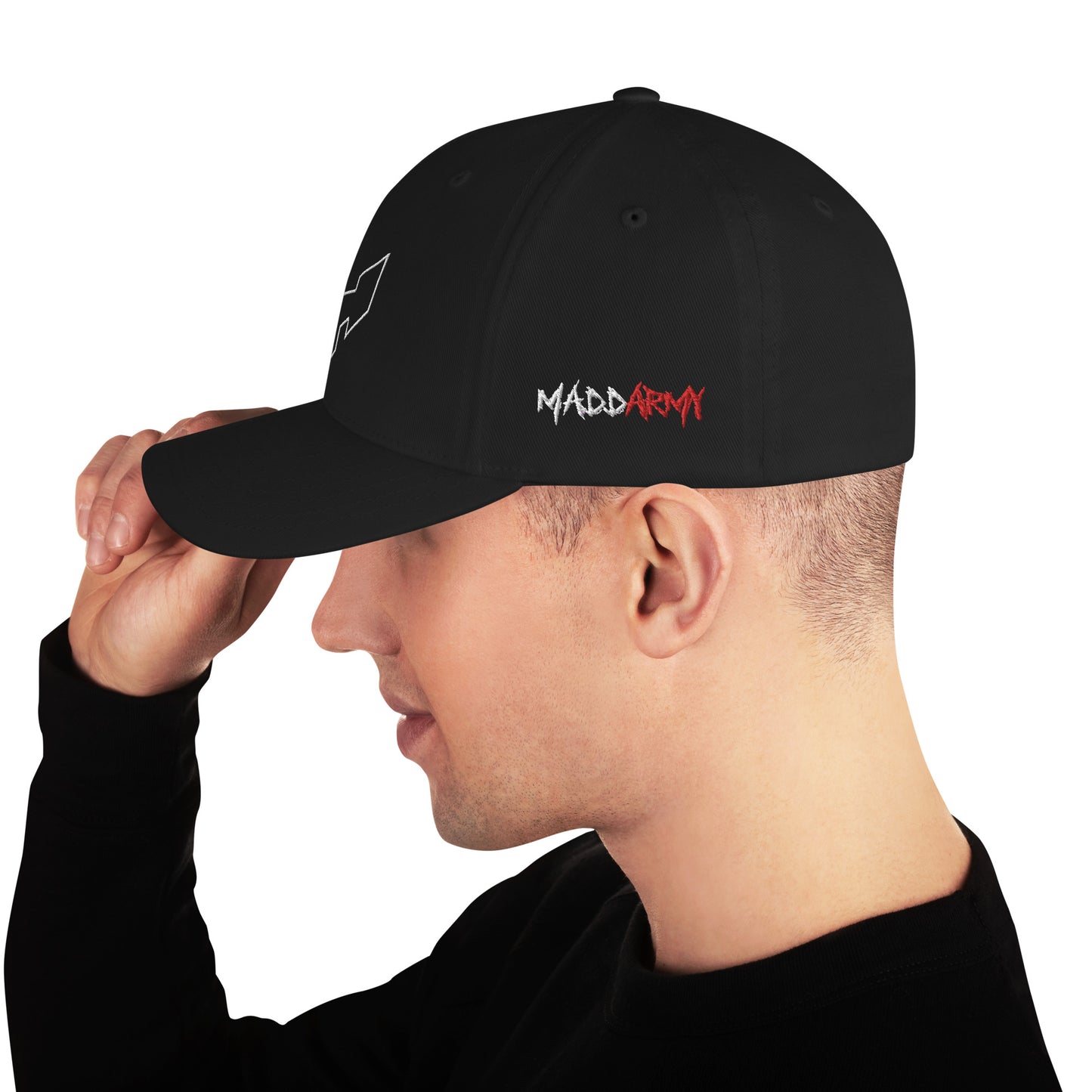 Casquette en sergé structuré Madd Vladd