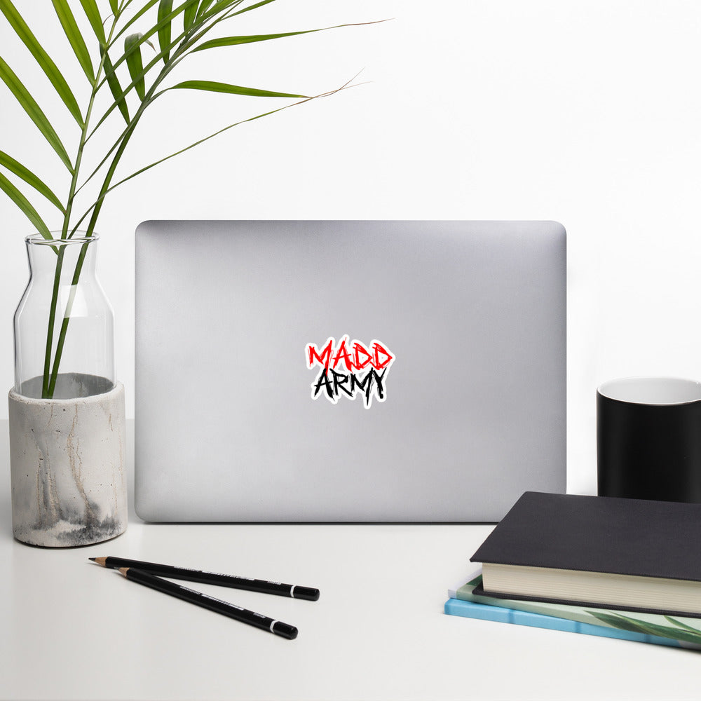 Madd Army Bubble-free stickers