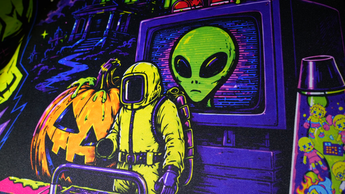 SPACE PIMP. Limited Signed Print. 1 of 200.