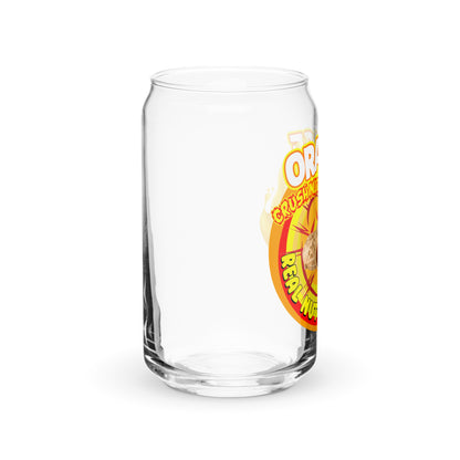 Orange Crush Nuts Can-shaped glass