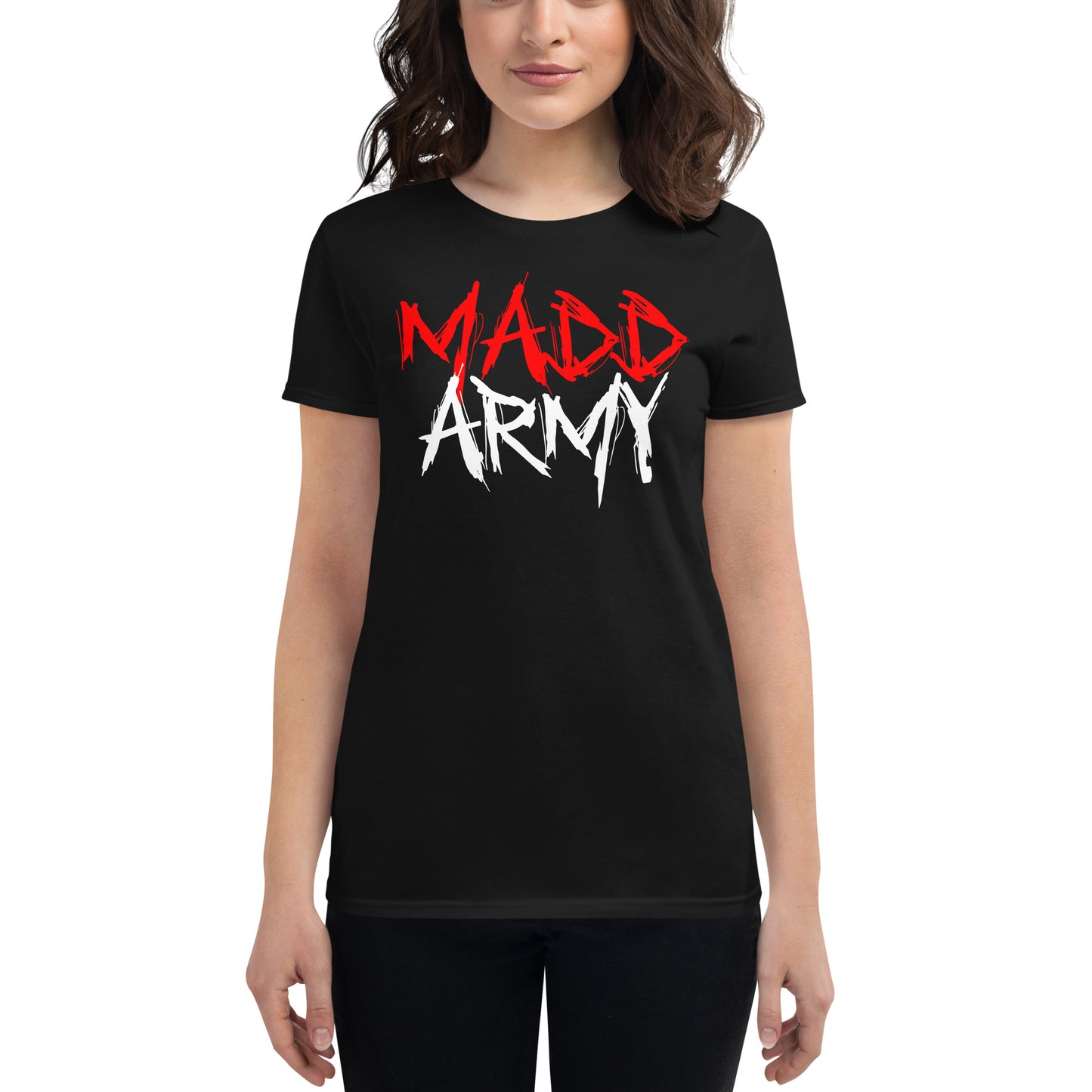 Women's Madd Army sleeve t-shirt